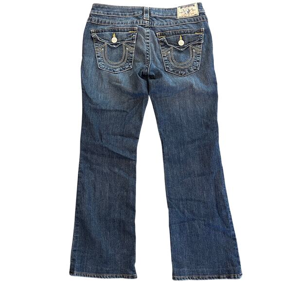 True Religion low rise Boot Cut Denim Jeans Womens 29 pants vintage - Picture 1 of 8